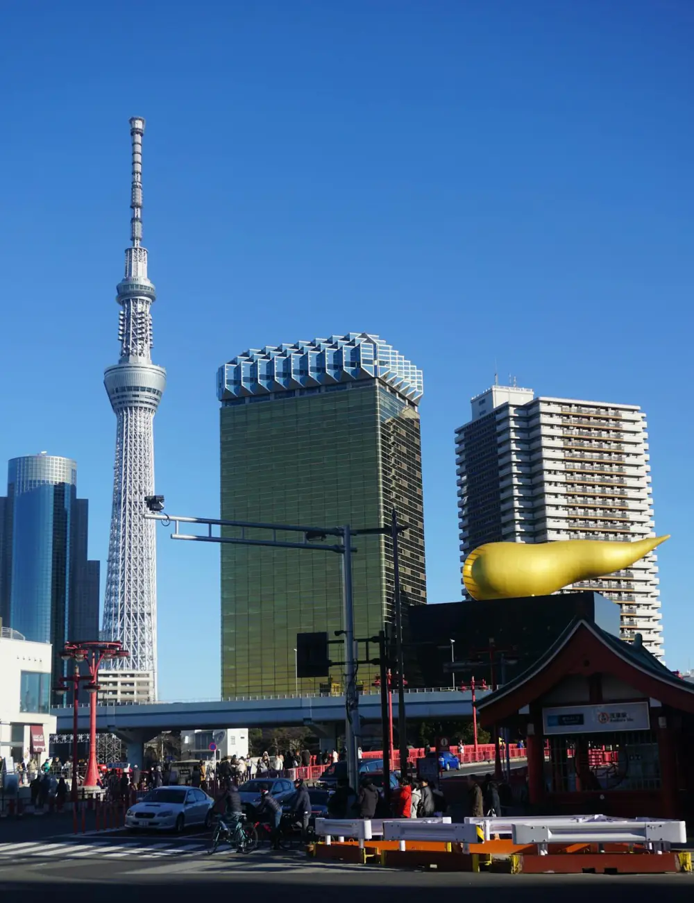 Tokyo Skytree seen from Asakusa